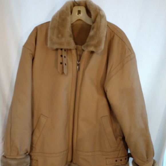 007 VINTAGE, UNI LEATHER COAT